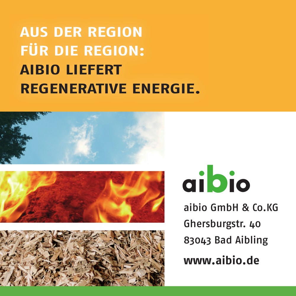 aibio – Aus der Region für die Region: aibio liefert regenerative Energie
